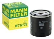 Filtr oleju Mann W 712/75 Opel, Chevrolet, Daewoo, Saab (OP 570/1 OP 570)
