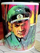 Nowy Kubek Ceramiczny Kapitan Kloss prezent dla fana komiksów PRL 