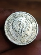Sprzedam monete 1 zloty 1966 r