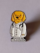 Metalowa przypinka pin broszka wpinka