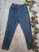 Jeansy damskie Primark Denim Co. rozmiar 38, wysoki stan, 100% bawełna