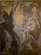 Obraz olejny malowany na płutnie 110x140cm