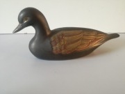 PIEKNA DUŻA KACZKA  Z MOSIĄDZU ..INDIE !!!....820 GRAM !