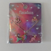 Zestaw naszyjnik i zawieszki dla dziewczynki