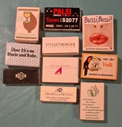 Filumenistyka - zestaw różnych pudełek zapałek - 30 sztuk. (Z18)