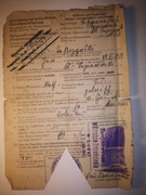 WPIS MIESZKAŃCA DO EWIDENCJI POLICJI 1943