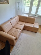 Skórzany rarożnik rozkładany z funkcją spania.  