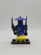 Minifigurka Ghost Master Warriror z świata Ninjago Kompatybilna z LEGO