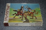 Puzzle Husaria 4 PRL Vintage Retro Stare Parzydło