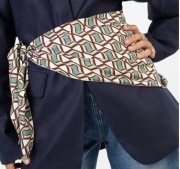 Lumina marynarka z apaszką rozm L