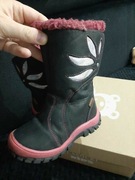 Zimowe buty dla dziewczynki lasocki skóra rozm 22