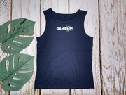 122 Primark Koszulka tank top granatowa jak nowa