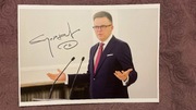 Marszałek Szymon Hołownia autograf plakat zdjęcie Polska 2050