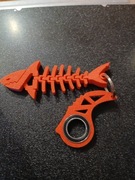 Brylok do kluczy KEYRAMBIT KEYSPINNER REKINEK Czerwony