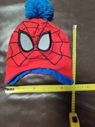 Czapka dziecięca, Spider-man, z ociepleniem polarowym, rozmiar 54cm