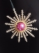 PRL stara bombka choinkowa