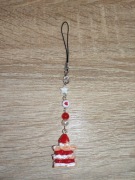 Breloczek z igieł jubilerskich