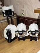 Stojak na papier toaletowy Owca ksiązka ślimak zabawny uchwyt wolnostojący