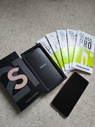 Samsung Galaxy 5G S21 różowy 8GB/256GB plus szkła hartowane jak nowy