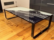 Stolik kawowy 105x55x32cm wieża Eiffla