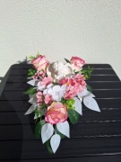 Stroik serce z aniołkiem, Stroik na grób dziecka