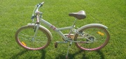 Rowerek btwin poply 500 24 cale dla dziewczynki