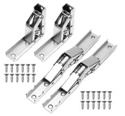 Zawias meblowy kątowy 90/180° – zestaw 4x zawiasy drzwiowe ukryte