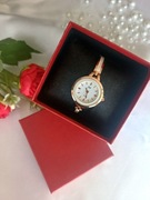 Elegancki Zegarek damski - Różowe złoto z masą perłową