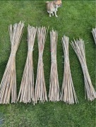 25 szt 80 cm 0,4-0,6 Palik tyczka podpora roślin, bambus, patyk, znacznik