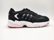 Sneakersy Buty  Czarne Adidas Falcon 2000 W / 39,5