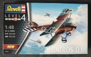 Albatros D.III Revell 1/48 + blachy Eduard
