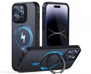Etui z uchwytem 360 stopni dla Iphone 14 Pro Max MagSafe 