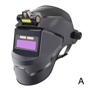 Kask spawalniczy z oświetleniem 