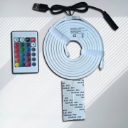 Taśma LED RGB 2m USB + Pilot |Podświetlenie Tv Pokój Gaming