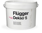 Flügger Dekso 5 ceramiczna, odporna na zabrudzenia 9,1 L kolor IN-700 biel