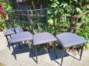 Krzesło, krzesła metalowe na balkon, taras, kuchni