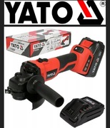 YATO szlifierka kątowa 125 mm 18 v bezszczotkowa 1x4Ah 
