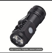 Latarka LED 3 diody mały rozmiar 