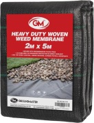 GroundMaster agrowłóknina płótno plandeka przeciw chwastom 2x5m 100 g/m²