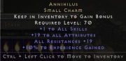 Diablo 2 Rotw annihilus 19/19/10 nonladder PC