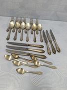 Zestaw 24 sztuk zabytkowych sztućców marki Gerlach
