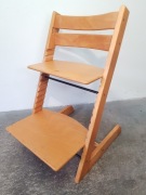 Krzesełko Stokke Tripp Trapp - Natural - Oryginał dla dziecka do karmienia 