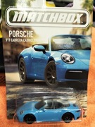 Matchbox 911 Carrera kabriolet nowy resorek autko 