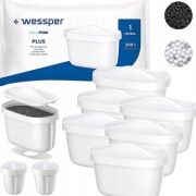 6x FILTR AQUAMAX PLUS FILTRY do WODY do DZBANKA AQUAPHOR BRITA DAFI 6 sztuk