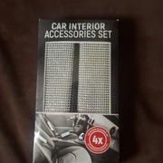 Zestaw ozdobnych nakładek do wnętrza auta 