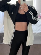 ADIDAS kurtka wiatrówka XS bluza oversized