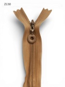 Zamek błyskawiczny kryty Alpha 16cm #3, beżowy