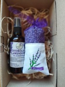 Lawendowy zestaw hydrolat+ woreczek z suszem