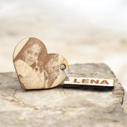 Brelok z własnym zdjęciem grawer prezent wyjątkowa pamiątka + imię gratis!