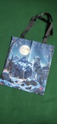 Torba na zakupy z księżycowym wilkiem